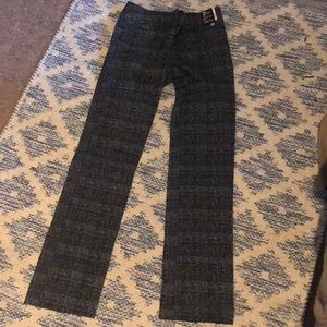 Petite straight leg dress pants.